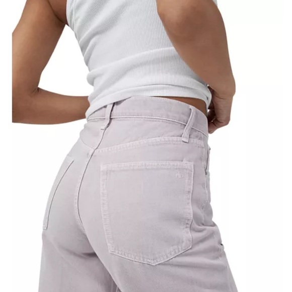 rag & bone Women's Andi High Rise Jeans in Lavender Size 27 - Picture 2 of 12